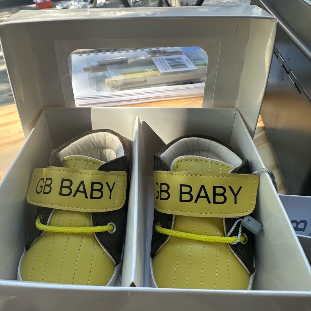 Yellow Walker Shoes